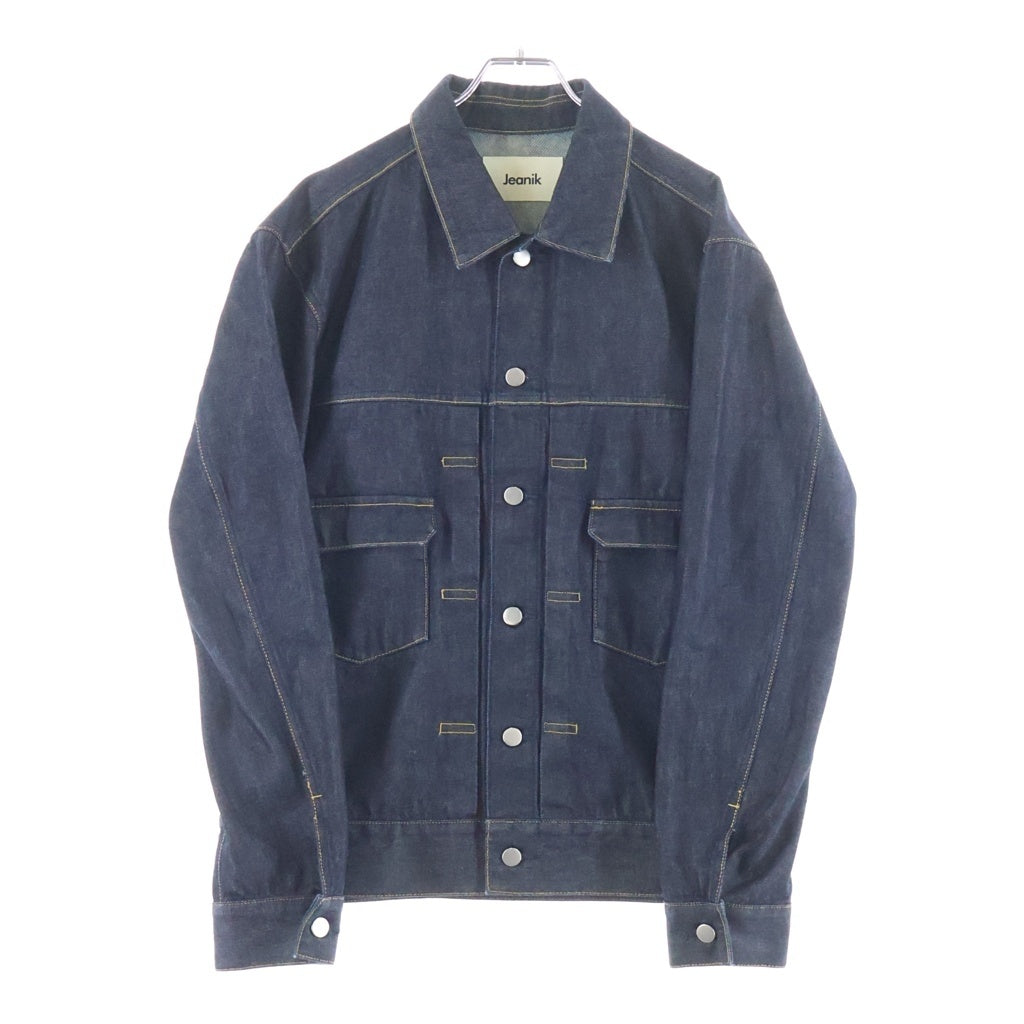 NO BRAND(ノーブランド) Jeanik(ジーニック)2nd G-JKT デニムジャケット インディゴ JEANIK0102