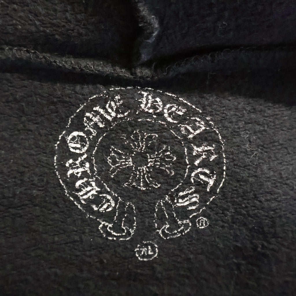 CHROME HEARTS(クロムハーツ) SWTSHRT HD ZIP バックヴァインダガープリントジップアップパーカー ブラック