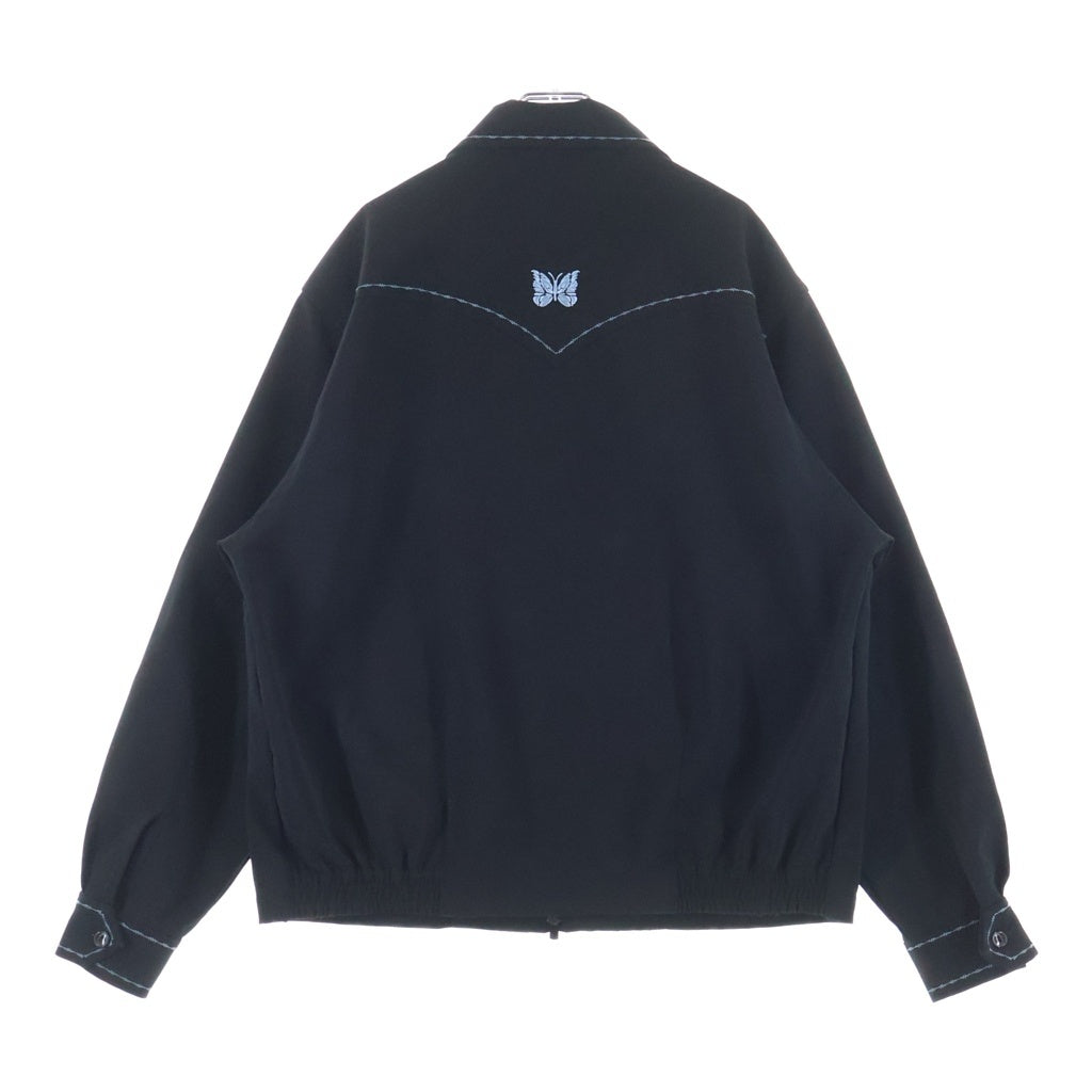 Needles(ニードルス) Western Sport Jacket ウエスタンスポーツジャケット 両面刺繍 ブラック MR199