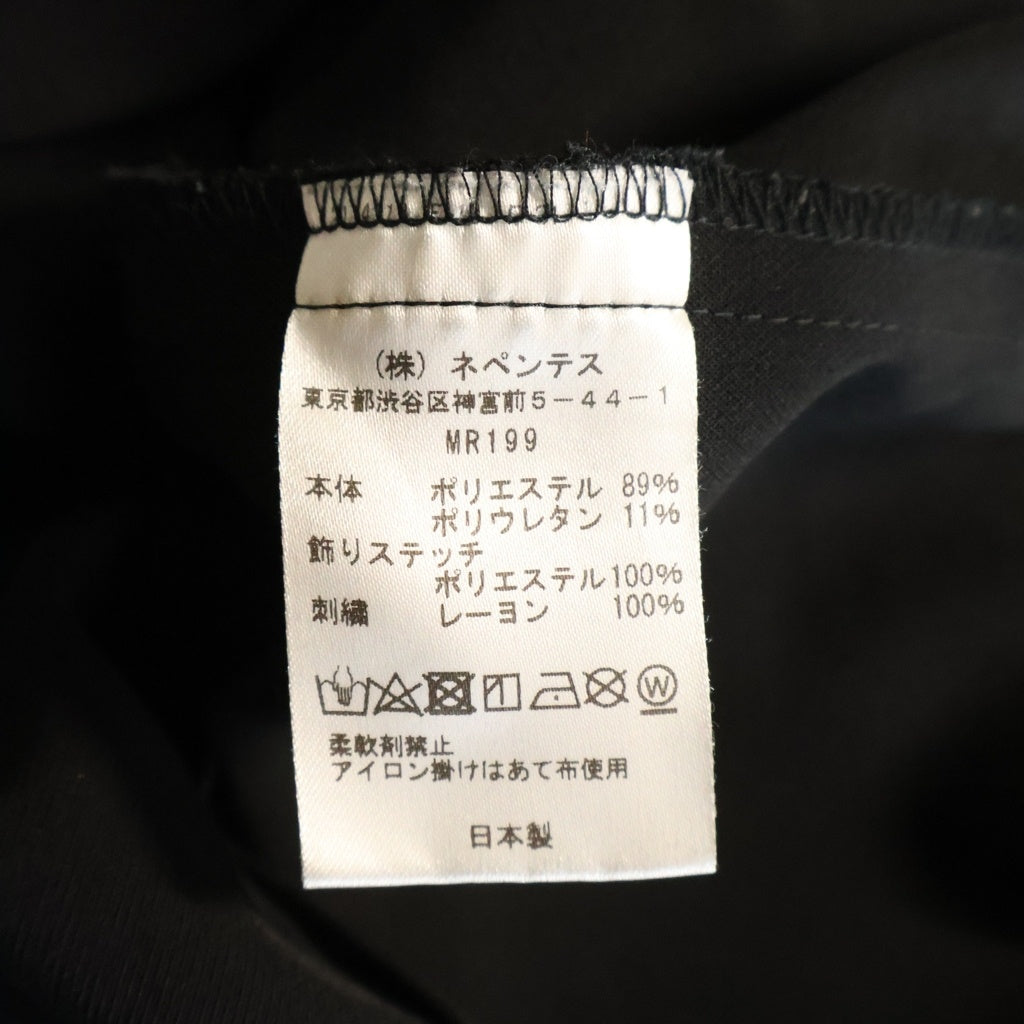 Needles(ニードルス) Western Sport Jacket ウエスタンスポーツジャケット 両面刺繍 ブラック MR199