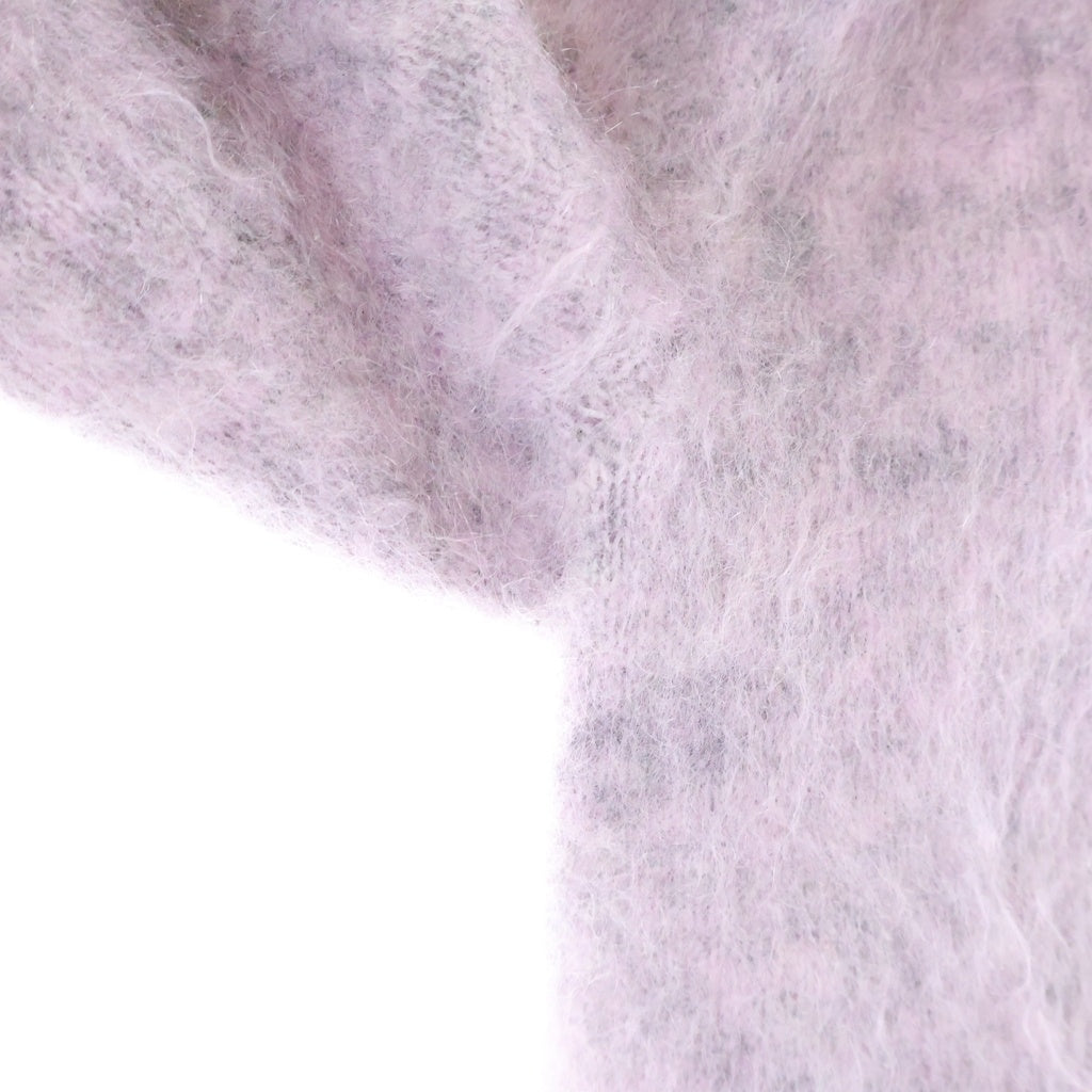 Acne Studios(アクネ ストゥディオズ) MOHAIR-BLEND SWEATER モヘヤブレンド Vネックニットセーター ピンク FN-WN-KNIT000369