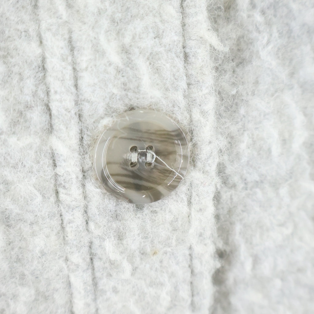 Acne Studios(アクネ ストゥディオズ) Pilled Wool-blend Overshirt ウール オーバーシャツジャケット レディース グレー FN-WN-OUTW000409