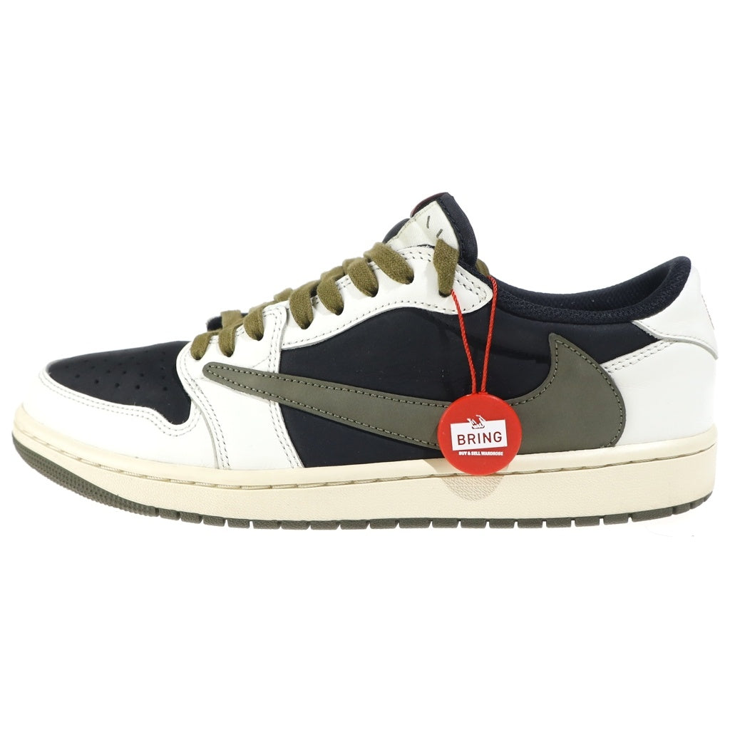 NIKE(ナイキ) ×TRAVIS SCOTT WMNS AIR JORDAN 1 LOW OG Medium Olive