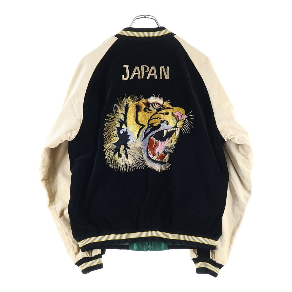 TAILOR 東洋(テーラートウヨウ) TAILOR 東洋 Mid 1950s STYLE VELVETEEN TIGER HEAD GOLD DRAGON 龍虎 リバーシブル スーベニアジャケット スカジャン マルチカラー TT15795-119