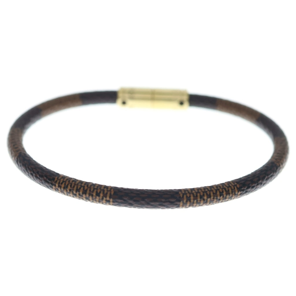 LOUIS VUITTON(ルイヴィトン) ダミエ ブラスレ キープイット ブレスレット エベヌ M8137F レディース