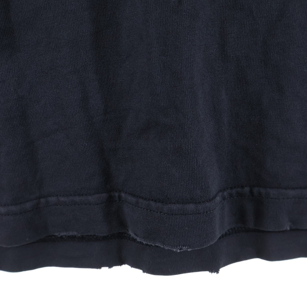 BALENCIAGA(バレンシアガ) 23AW TAPE TYPE OVERSIZED T-SHIRT テープタイプオーバーサイズ半袖Tシャツ カットソー ブラック 739784 TOVA9