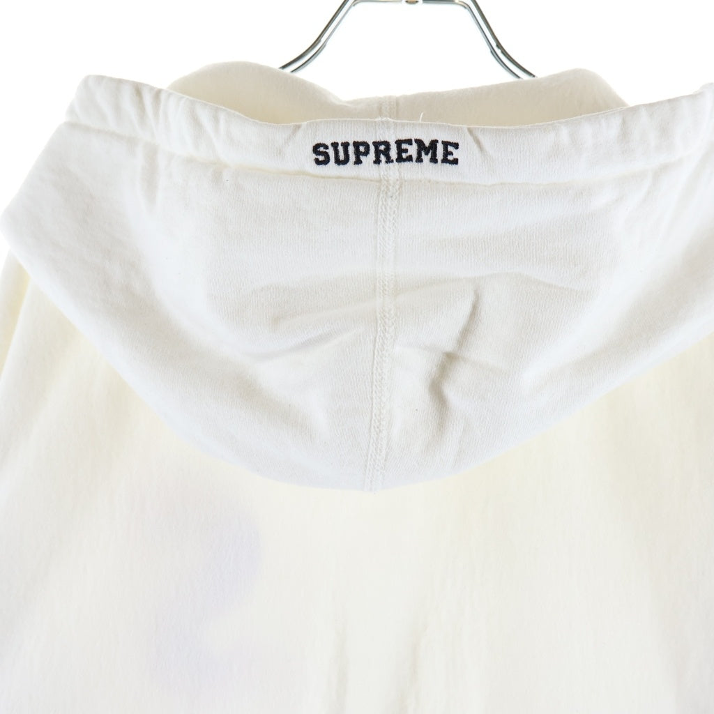 SUPREME(シュプリーム) 20AW S Logo Hooded Sweatshirt スパイラルS ロゴ刺繍 プルオーバーパーカー ホワイト