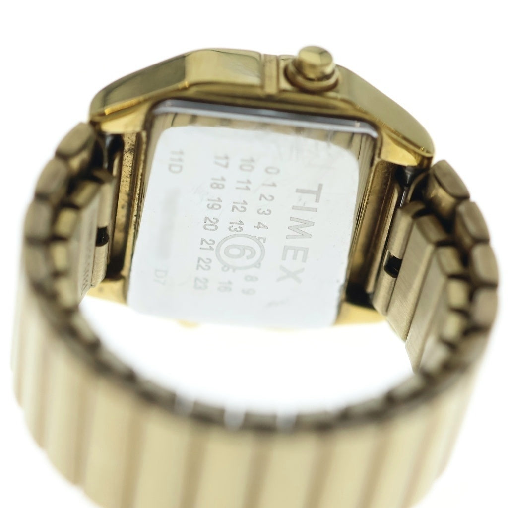 MM6 Maison Margiela(エムエムシックスメゾンマルジェラ) ×TIMEX RING WATCH T80 タイメックス ウォッチリング ゴールド S33YW0004 M10064