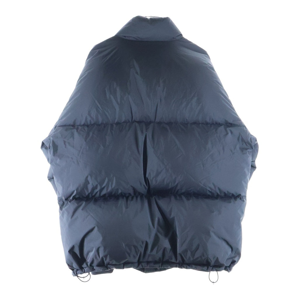 WACKO MARIA(ワコマリア) 25AW ×NANGA DOWN JACKET ナンガ フロントロゴ刺繍ダウンジャケット ブラック