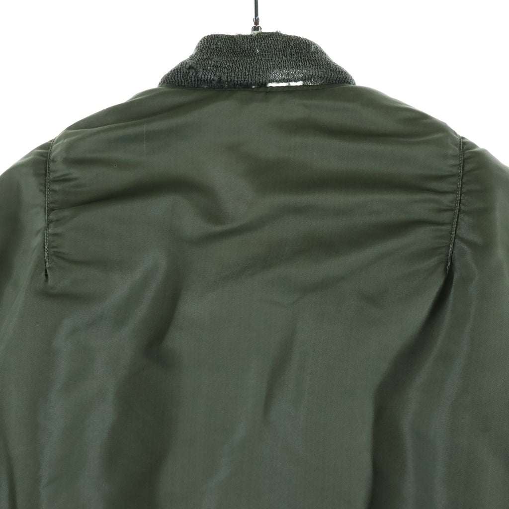 VINTAGE(ヴィンテージ) 60s MA-1 フライトジャケット 1961年製 SKYLINE CLOTHING CROWN CCジップ グリーン MIL-J-8279C