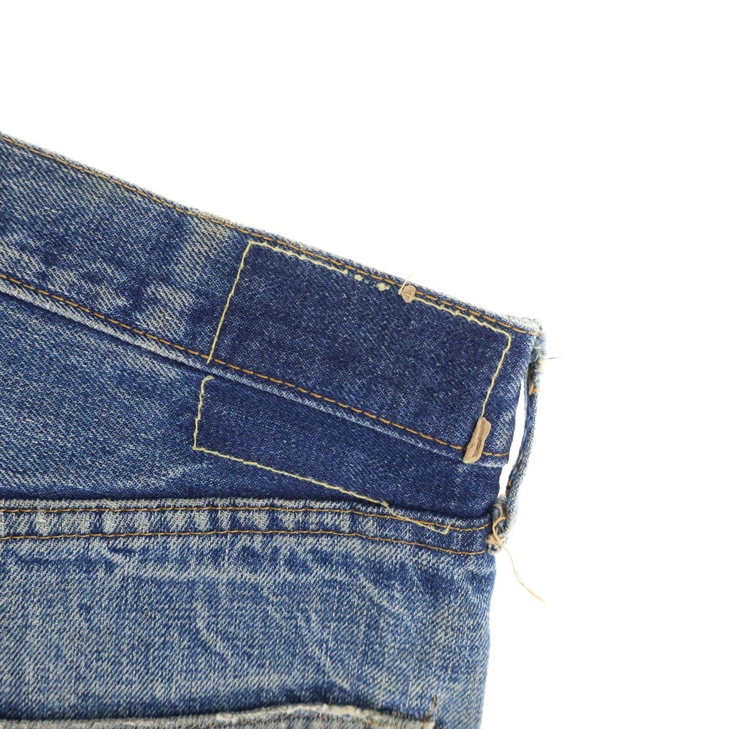 Levi's(リーバイス) 60-70S VINTAGE 501 BIG E 後期 ヴィンテージ ボタン裏刻印2 足長R 並行ステッチ デニムパンツ インディゴ