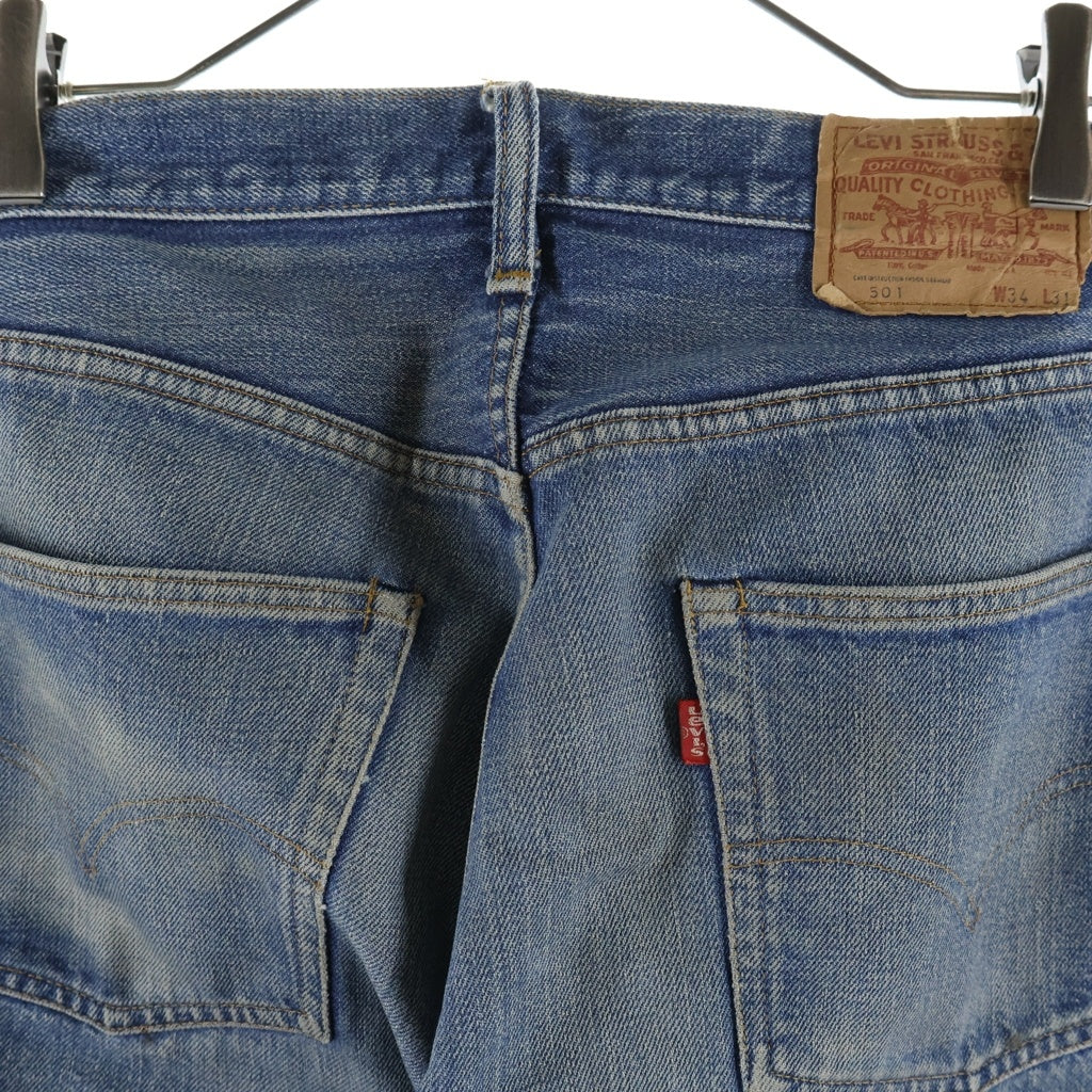 Levi's(リーバイス) 70S 501 66前期 スモールe ボタン裏6 ポケット裏シングル デニムパンツ インディゴ