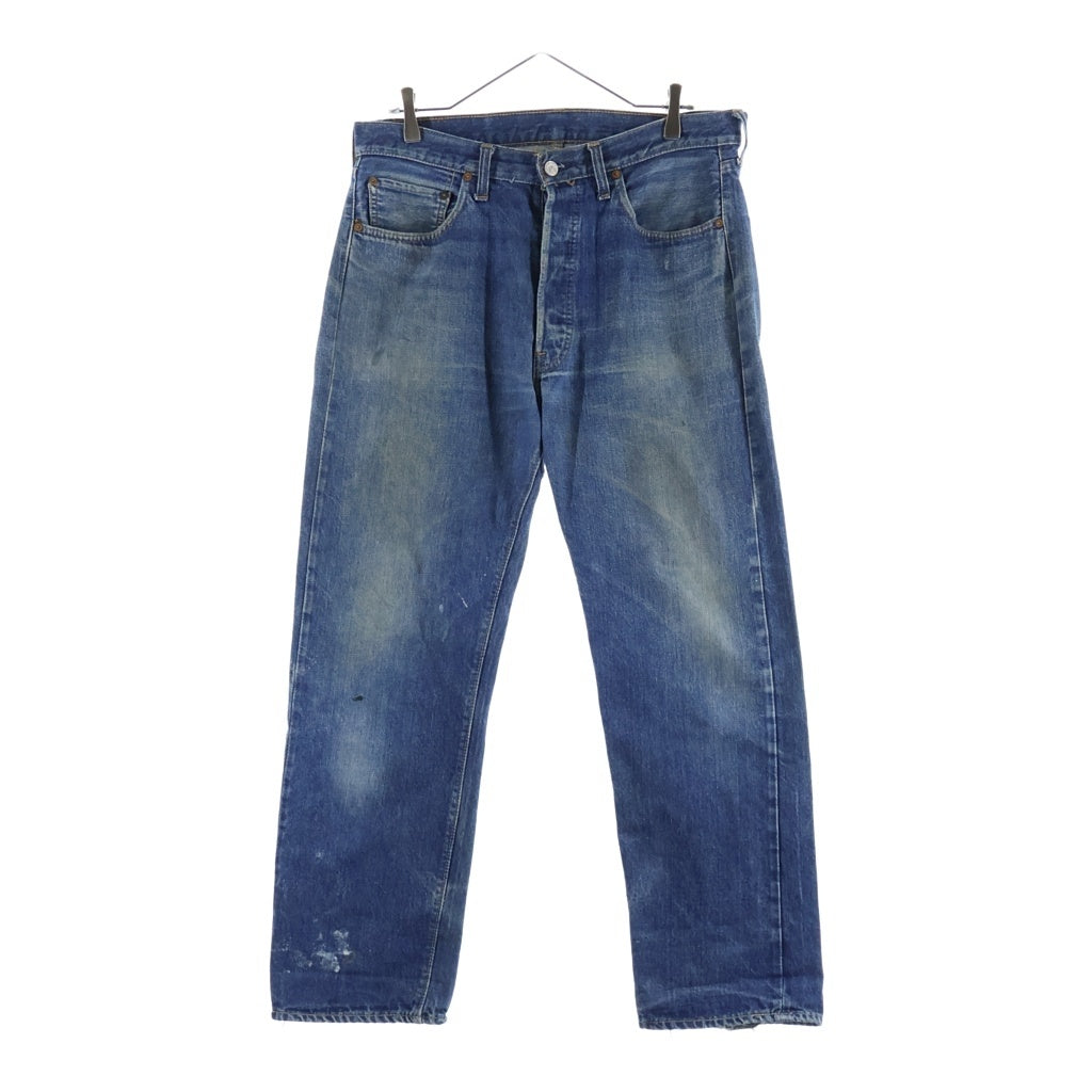 Levi's(リーバイス) 70S 501 66前期 ボタン裏6 並行ステッチ ポケット裏シングル デニムパンツ インディゴ