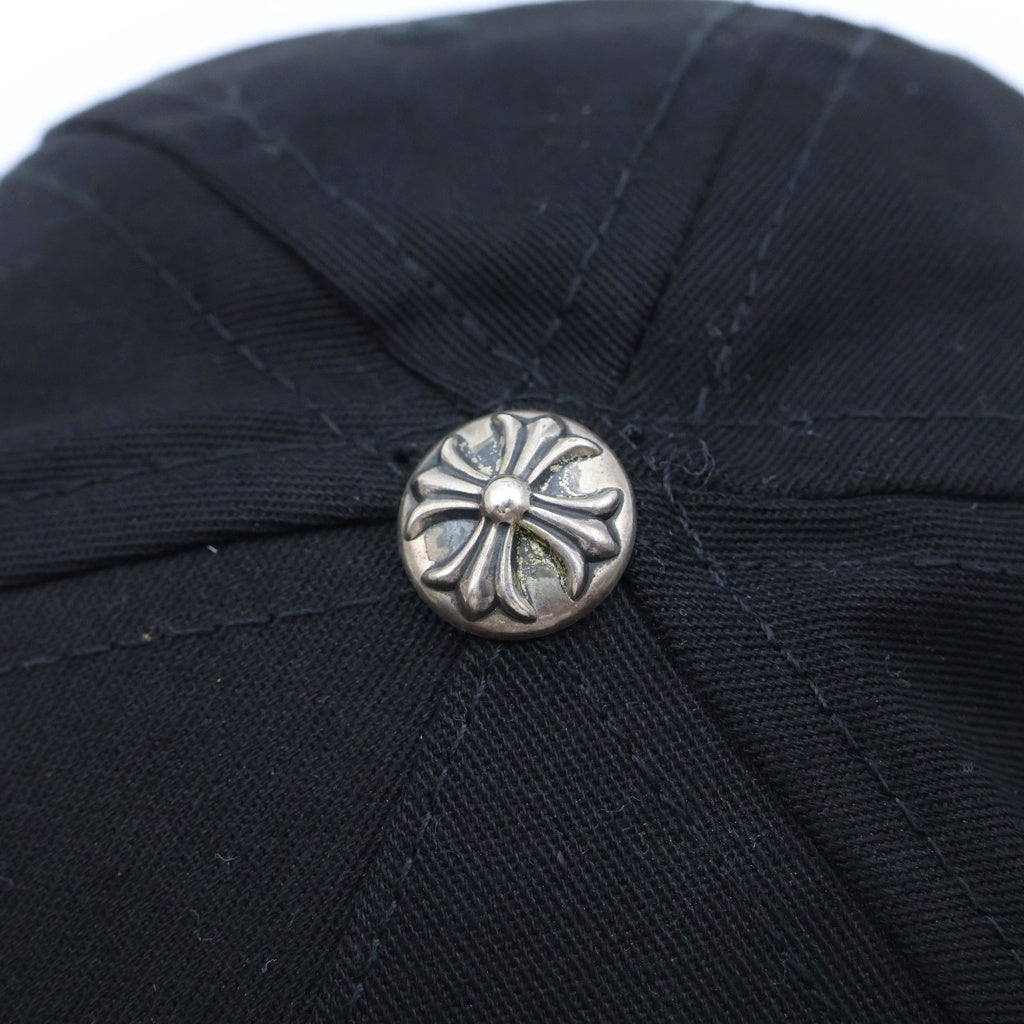 CHROME HEARTS(クロムハーツ) 6 PANEL CH TRUCKER CAP CH刺繍 トラッカーキャップ ブラック/グレー