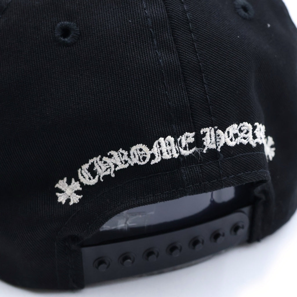 CHROME HEARTS(クロムハーツ) 6 PANEL CH TRUCKER CAP CH刺繍 トラッカーキャップ ブラック/グレー