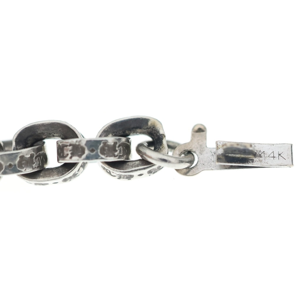 CHROME HEARTS(クロムハーツ) PAPER CHAIN ペーパーチェーン ブレスレット シルバー BCA178