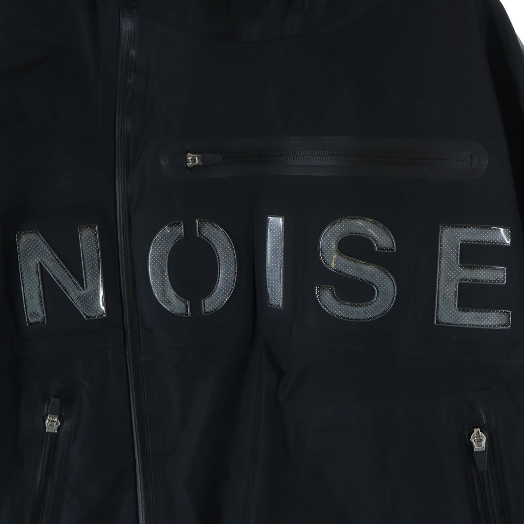 UNDERCOVER(アンダーカバー) 18AW NOISEプリント 3レイヤーマウンテンパーカー UCU4202-2 ブラック