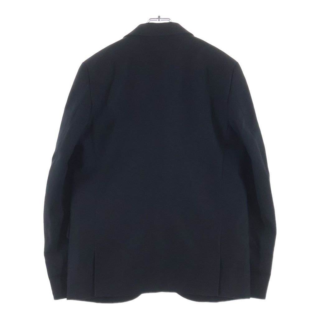 BLACK COMME des GARCONS(ブラックコムデギャルソン) 26AW Wool Kersey Blazer ウールカーシーブレザー 3Bテーラードジャケット ブラック 1R-J015