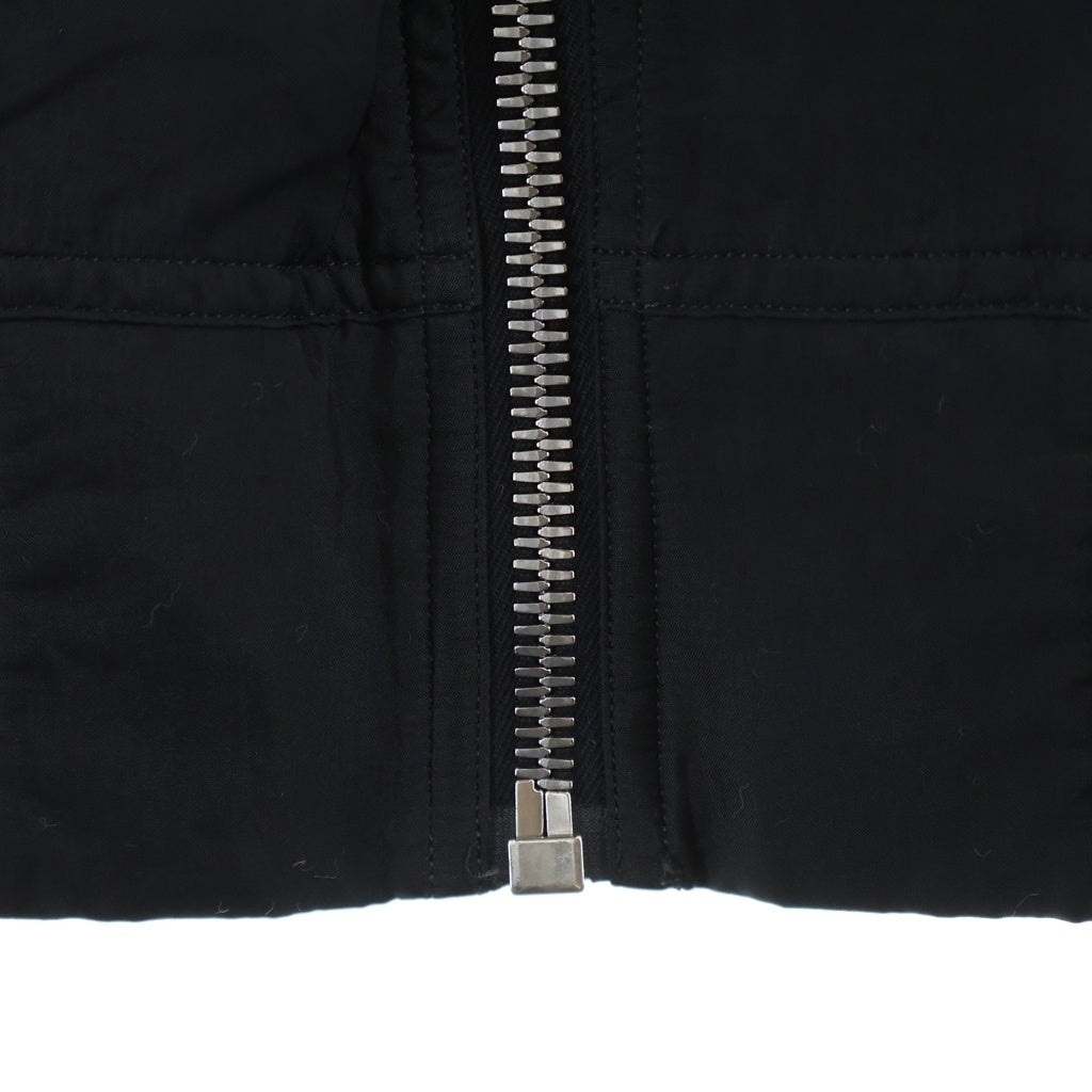 Rick Owens(リックオウエンス) 25SS JUMBO PETER FLIGHT JACKET ジャンボ ピーター フライトジャケット ナイロン ボンバージャケット ブラック RU01E5793-J