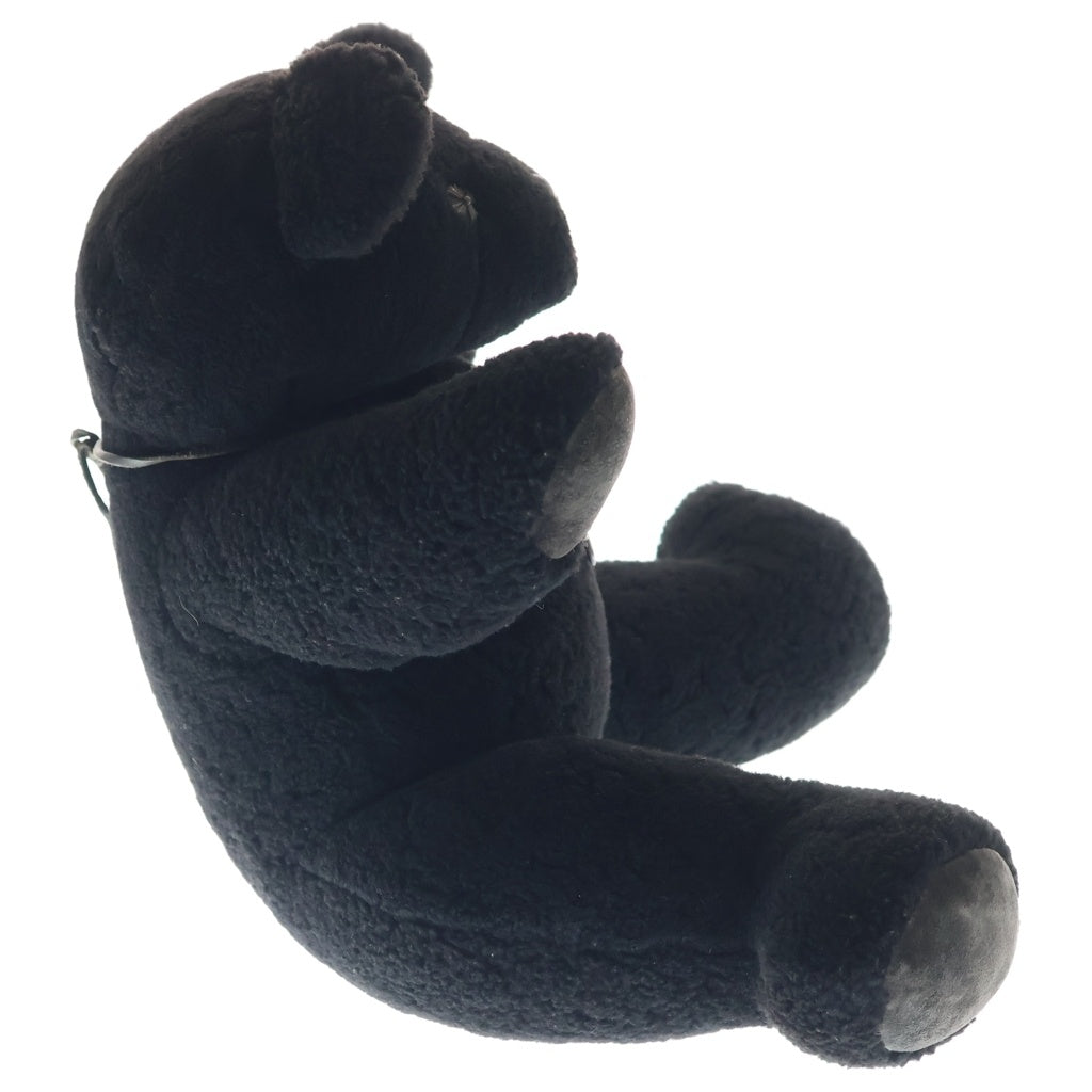 CHROME HEARTS(クロムハーツ) TEDDY BEAR テディベア クロスボール ダガーチャーム付き ぬいぐるみ ブラック/シルバー