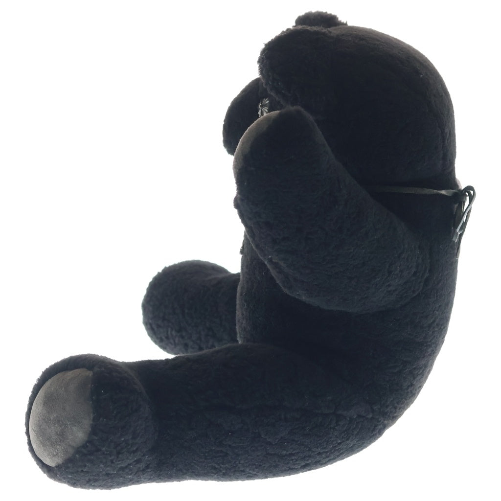 CHROME HEARTS(クロムハーツ) TEDDY BEAR テディベア クロスボール ダガーチャーム付き ぬいぐるみ ブラック/シルバー
