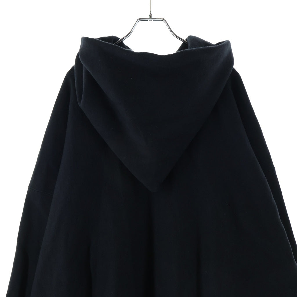 READY MADE(レディメイド) 24AW HOODIE ARCH LOGO アーチロゴプリント プルオーバーパーカー フーディー ブラック RE-CO-00-00-286