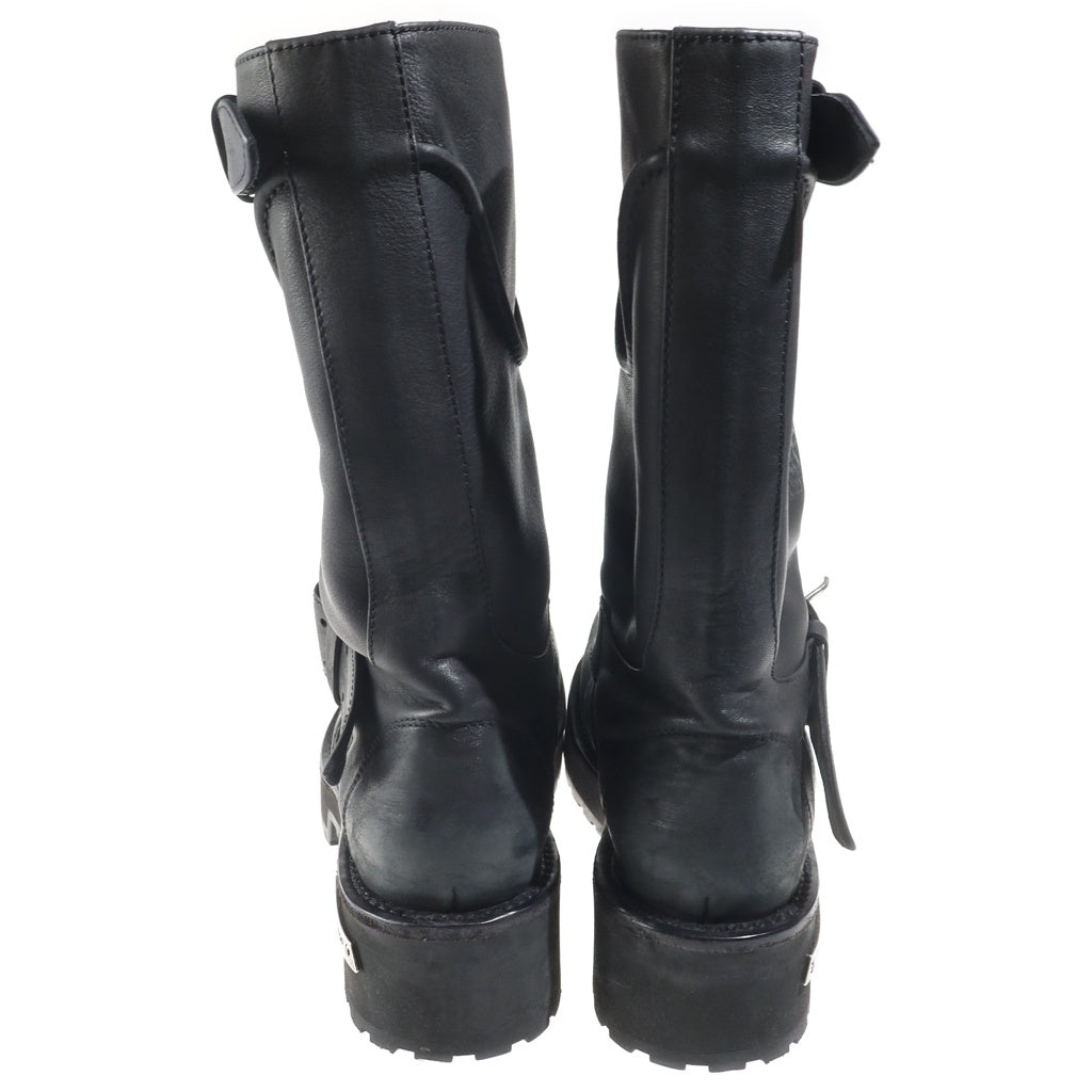 BALENCIAGA(バレンシアガ) VENOM ヴェノムレザーロングブーツ ブラック 833581