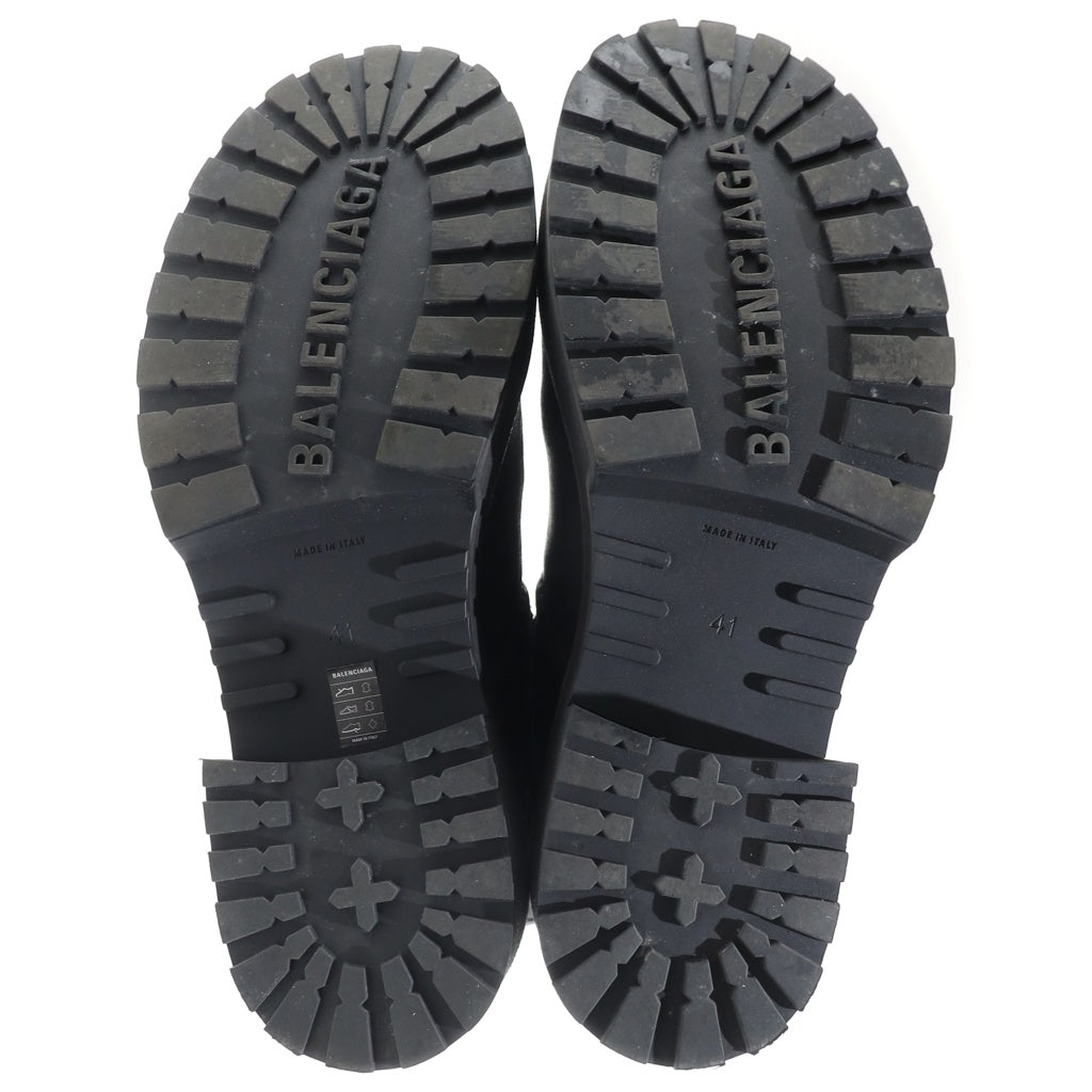 BALENCIAGA(バレンシアガ) VENOM ヴェノムレザーロングブーツ ブラック 833581