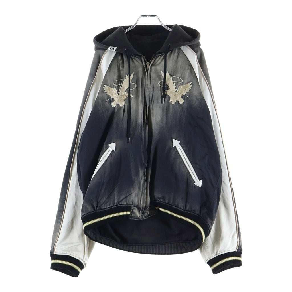 MAISON MIHARAYASUHIRO(メゾンミハラヤスヒロ) 25AW REVERSIBLE SOUVENIR JACKET リバーシブル スーベニアジャケット グレー J15BL143