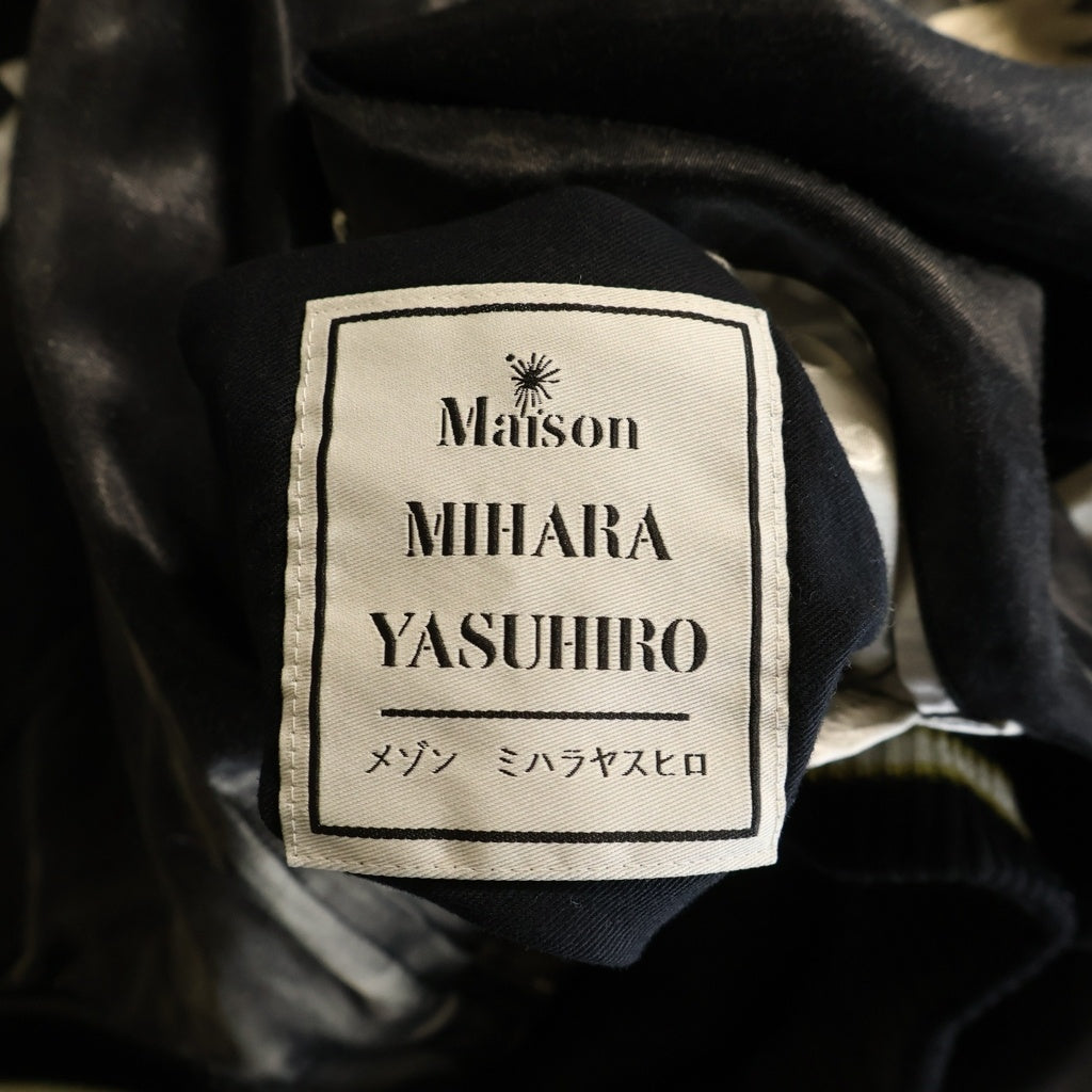 MAISON MIHARAYASUHIRO(メゾンミハラヤスヒロ) 25AW REVERSIBLE SOUVENIR JACKET リバーシブル スーベニアジャケット グレー J15BL143