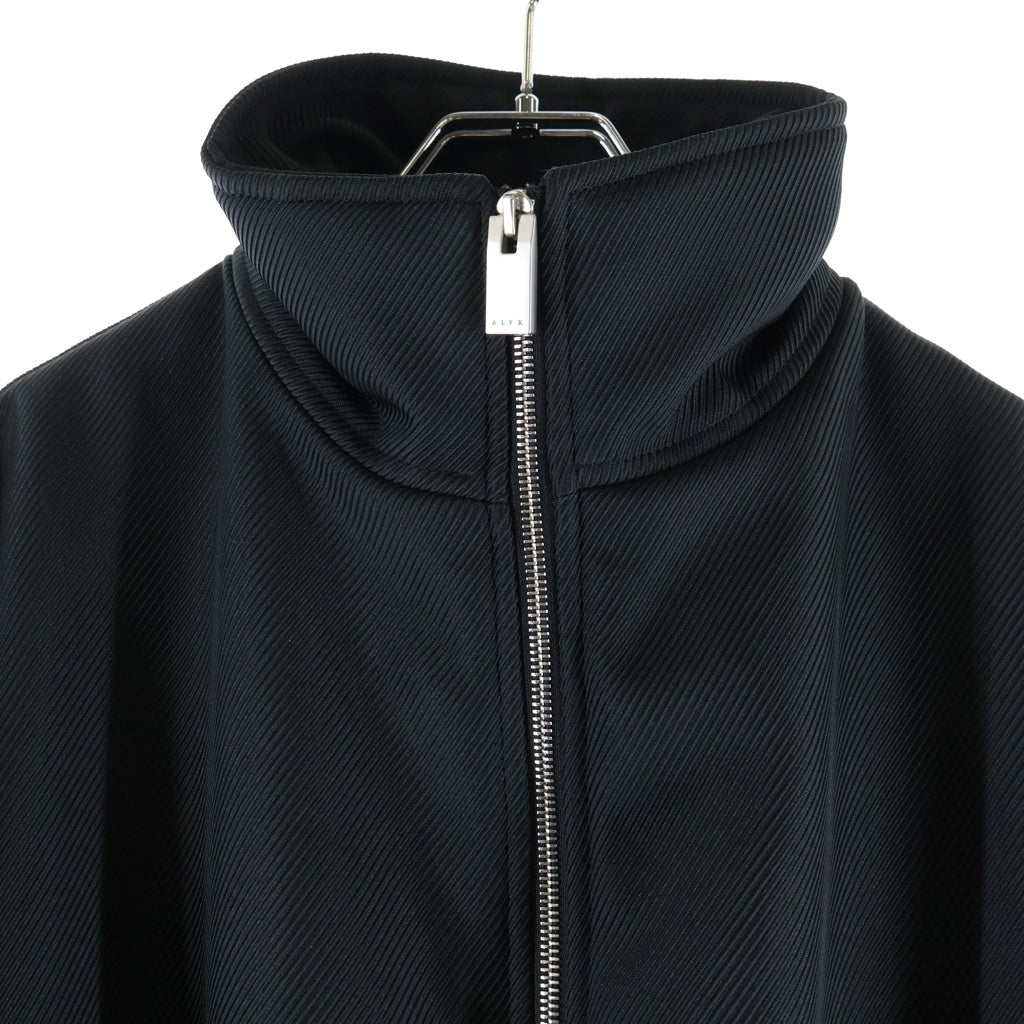 1017 ALYX 9SM(アリクス) 20AW ダブルジップ ベルト付き ロングコート ブラック F20-ALYX-AAM
