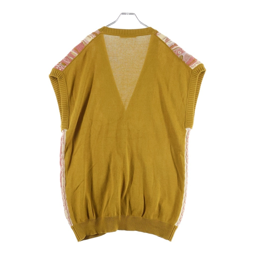 Acne Studios(アクネ ストゥディオズ) 22SS オーバーサイズド ノースリーブ ニットカーディガン ブラウン FN-MN-KNIT000313