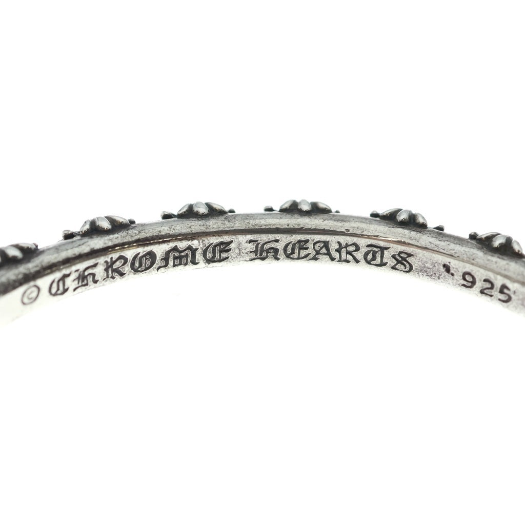 CHROME HEARTS(クロムハーツ) BANGLE CROSS クロスバンドバングル ブレスレット シルバー BCA124