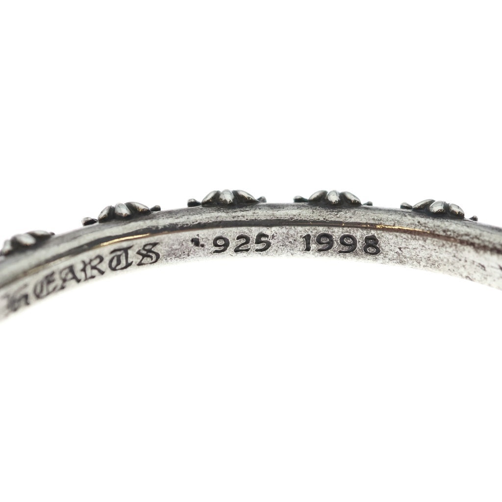 CHROME HEARTS(クロムハーツ) BANGLE CROSS クロスバンドバングル ブレスレット シルバー BCA124