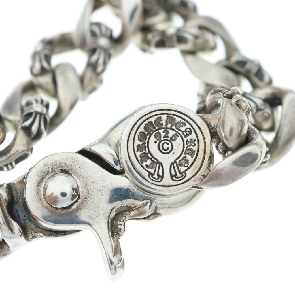 CHROME HEARTS(クロムハーツ) FNCY CHN LNK ファンシーリンククリップブレスレット 15リンク シルバー BCA145