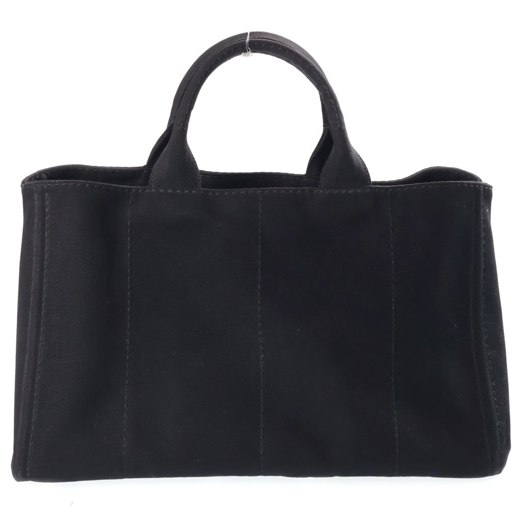 PRADA(プラダ) カナパ キャンバス トートバッグ ハンドバッグ ブラック B1872G レディース