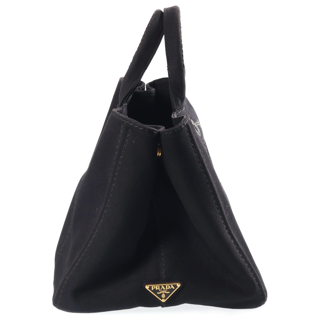 PRADA(プラダ) カナパ キャンバス トートバッグ ハンドバッグ ブラック B1872G レディース