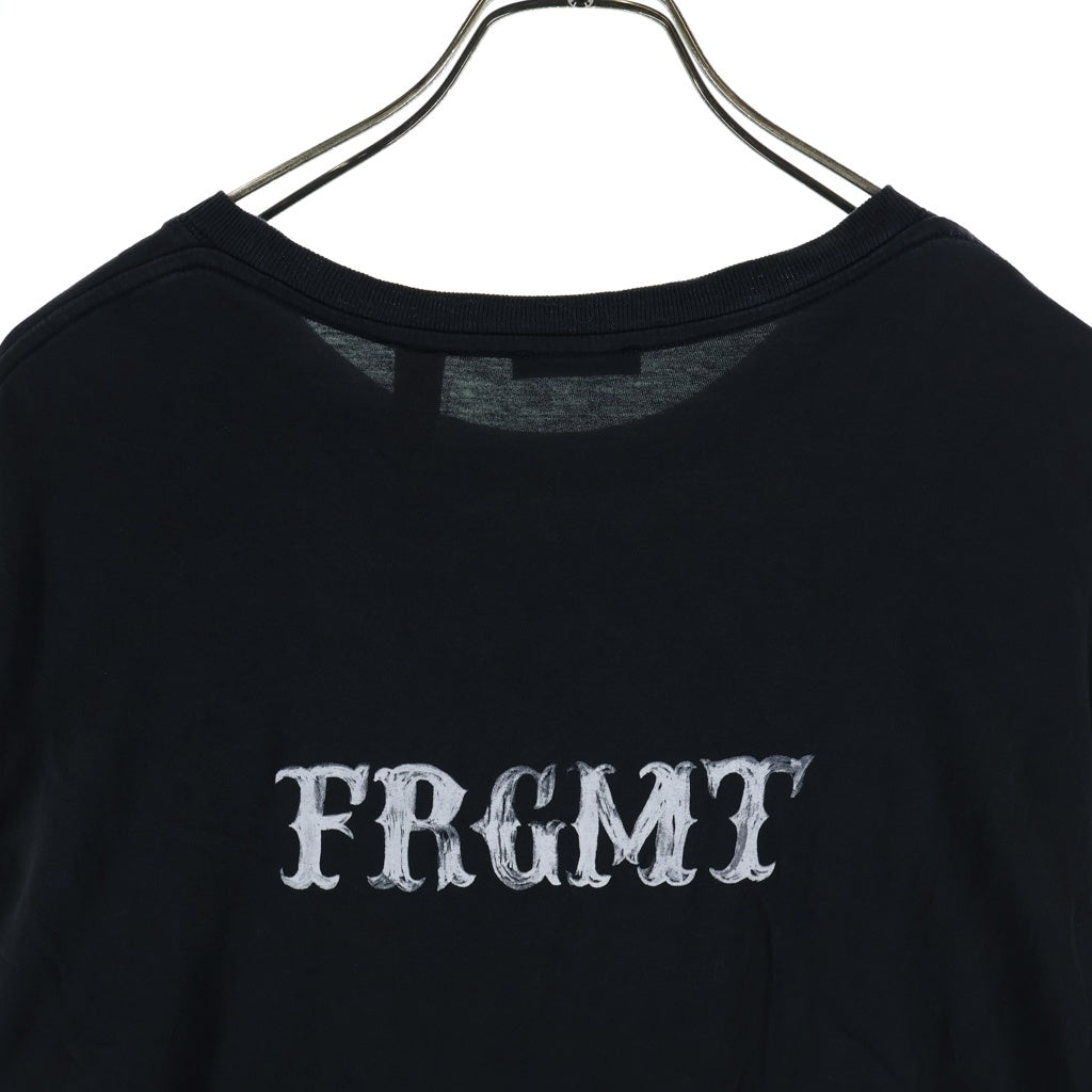 MONCLER GENIUS(モンクレール ジーニアス) ×FRAGMENT DESIGN 両面プリント 半袖カットソー ブラック H209U8C00001 M2350