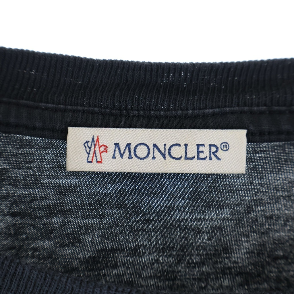 MONCLER GENIUS(モンクレール ジーニアス) ×FRAGMENT DESIGN 両面プリント 半袖カットソー ブラック H209U8C00001 M2350