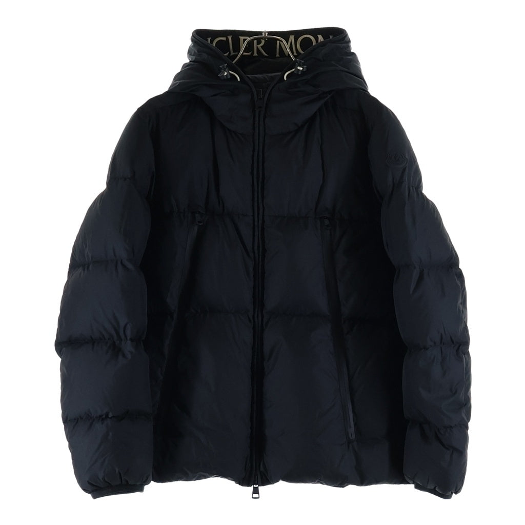 MONCLER(モンクレール) 21AW MONTCLA GIUBBOTTO モンクラー ロゴ刺繍 ナイロンダウンジャケット ブラックG20911A00144 C0300