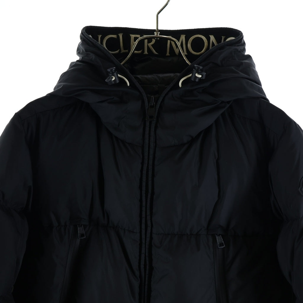 MONCLER(モンクレール) 21AW MONTCLA GIUBBOTTO モンクラー ロゴ刺繍 ナイロンダウンジャケット ブラックG20911A00144 C0300