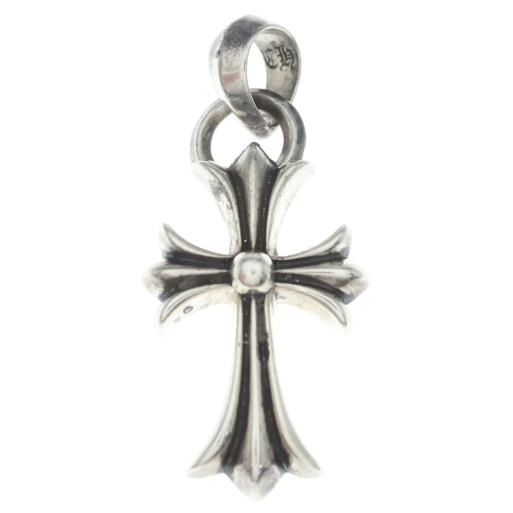 CHROME HEARTS(クロムハーツ) CH CRS SML W/BALE Wベイル スモールCHクロス ペンダントトップ シルバー BCA218