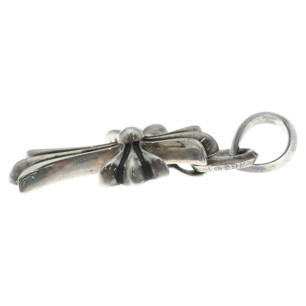 CHROME HEARTS(クロムハーツ) CH CRS SML W/BALE Wベイル スモールCHクロス ペンダントトップ シルバー BCA218