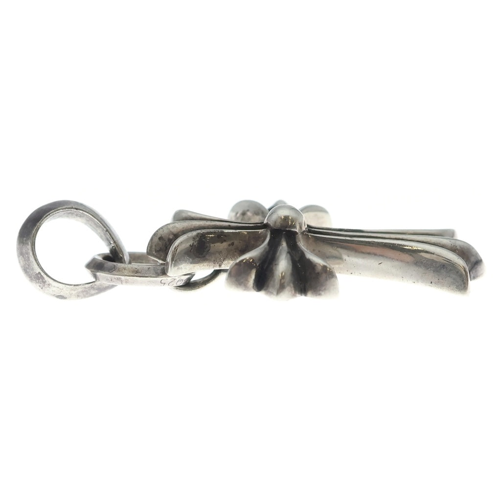 CHROME HEARTS(クロムハーツ) CH CRS SML W/BALE Wベイル スモールCHクロス ペンダントトップ シルバー BCA218