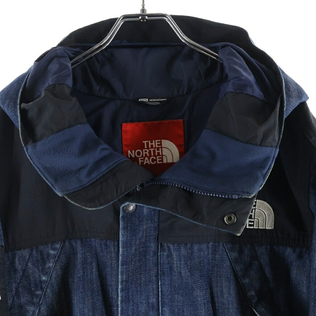 SUPREME(シュプリーム) 15SS×THE NORTH FACE Denim Dot Shot Jacket ザノースフェイス デニム ドットショット マウンテンジャケット インディゴブルー NP01540I