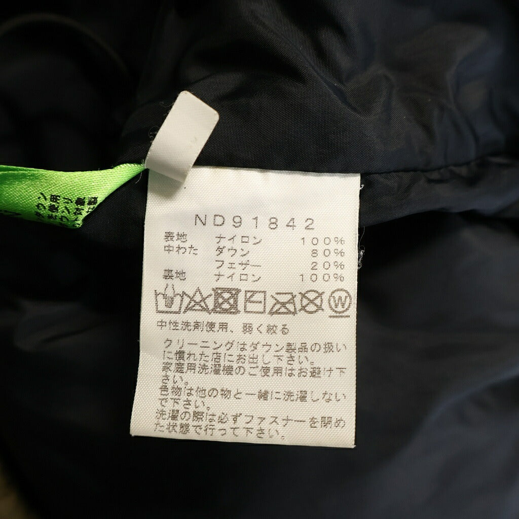 THE NORTH FACE(ザノースフェイス) NOVELTY NUPTSE JACKET ノベルティ ヌプシジャケット ダウンジャケット ブラック/カーキ ND91842