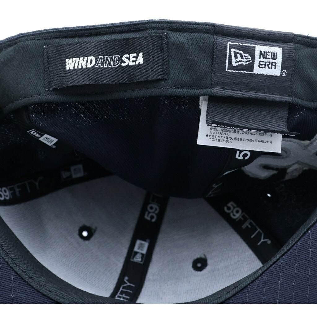 WIND AND SEA(ウィンダンシー) ×NEW ERA San Diego Padres サンディエゴ パドレス 6パネルキャップ 帽子 ブラック