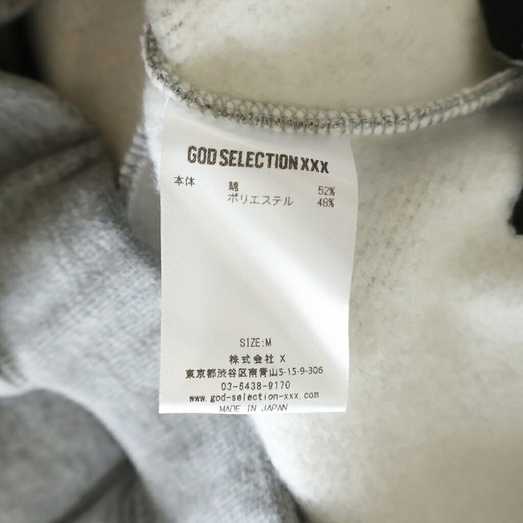 GOD SELECTION XXX(ゴッドセレクショントリプルエックス) × WIND AND SEA SWEAT PANTS ウィンダンシー スウェットパンツ グレー