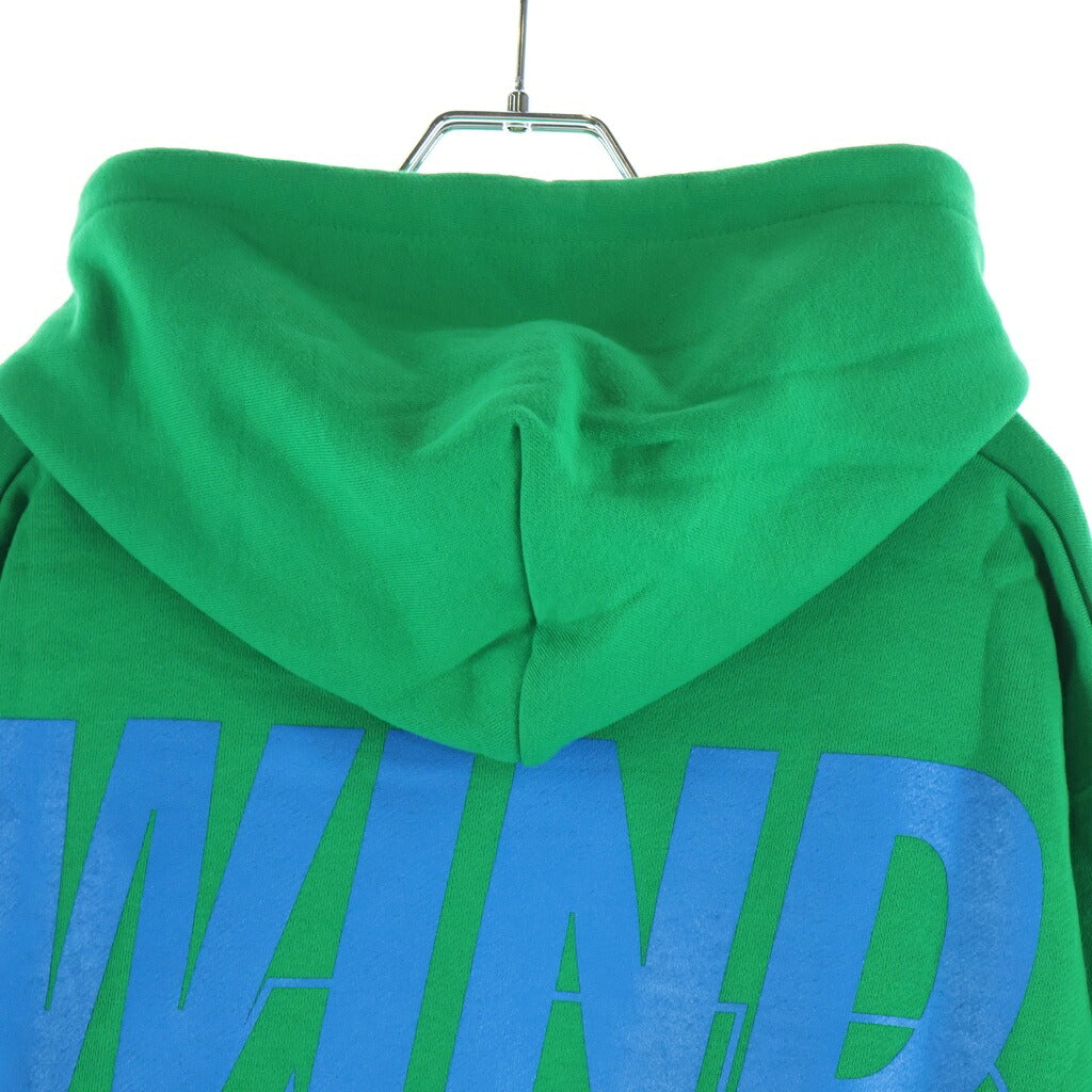 WIND AND SEA(ウィンダンシー) Pull Over Hoodie プルオーバーパーカー コットン グリーン WDS-Y&S-01
