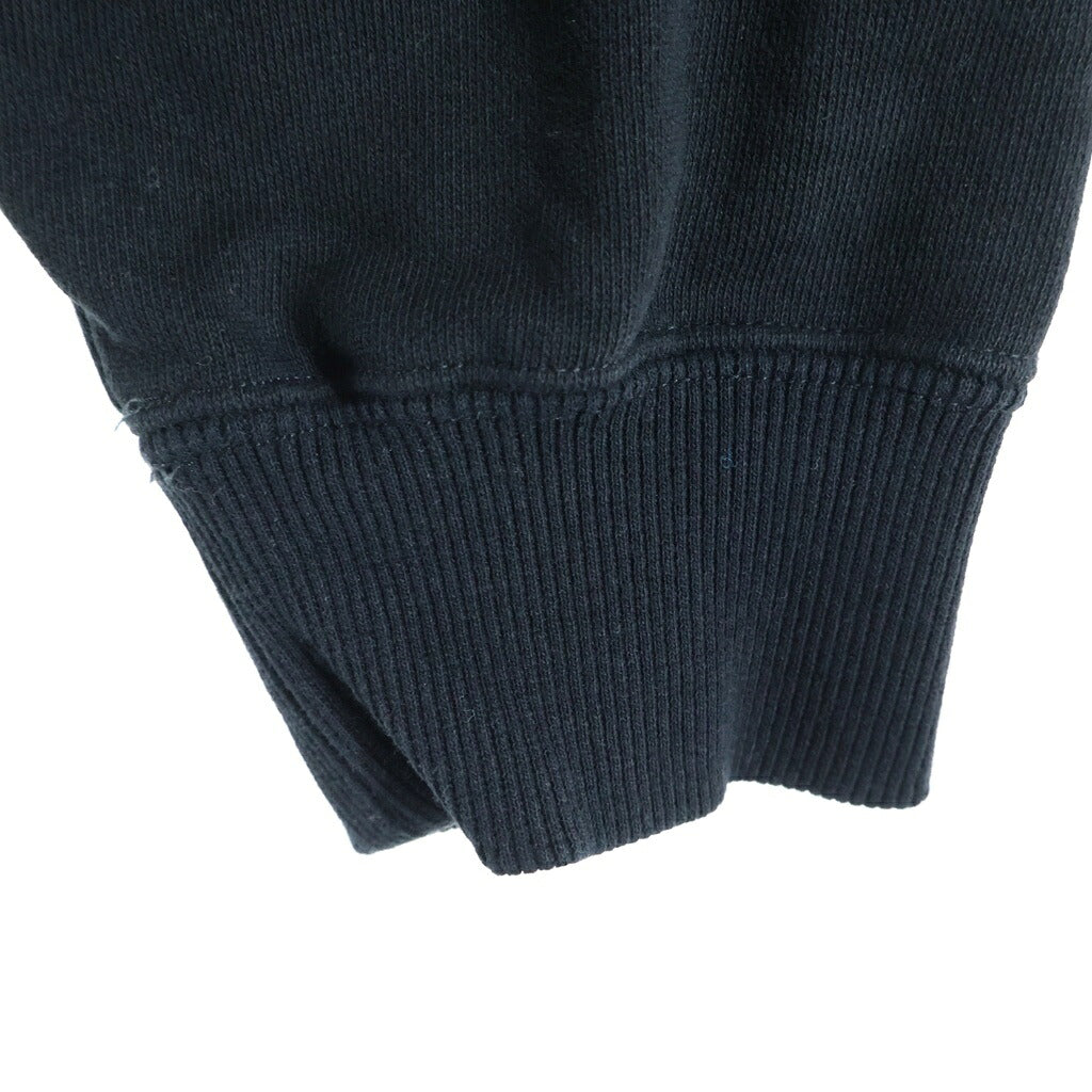 WIND AND SEA(ウィンダンシー) 22AW SEA CREW NECK BLACK シー 両面ロゴデザイン クルーネック スウェット トレーナー ブラック WDS-O-OSS-26-Q1-CS-01